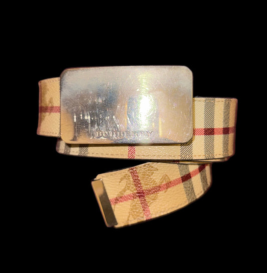 Vintage burberry belt