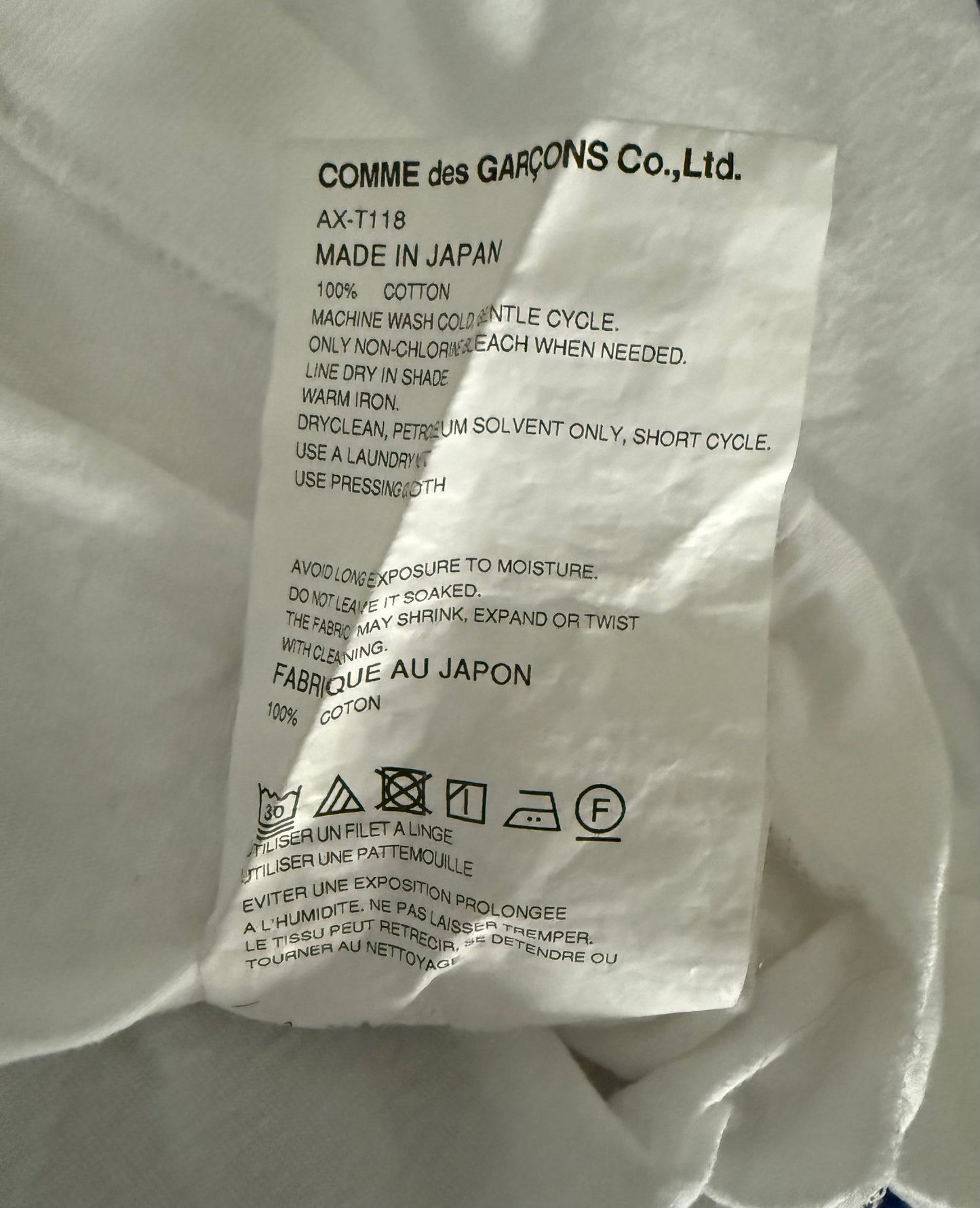 COMMES des GARÇONS PLAY Longsleeve